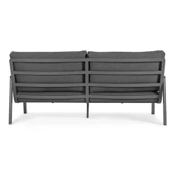 Viadurini in the Garden Gartensofas-Outdoor-Sofa aus Stoff mit Aluminiumstruktur, Homemotion - Cara
