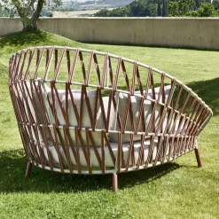 Varaschin Gartensofas-Outdoor-Sofa mit Kissen inklusive Made in Italy - Emmacross von