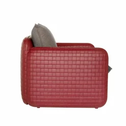 SLIDE Moderne Sofas-Outdoorsofa Zweisitzer, aus Stoff oder Leder - Mara