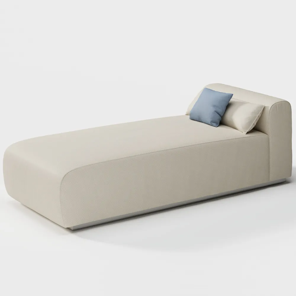 Viadurini in the Garden Gartensofas-Outdoor-Sonnenliege mit Polsterung aus entwässerndem Gummi Made in Italy - Bahias