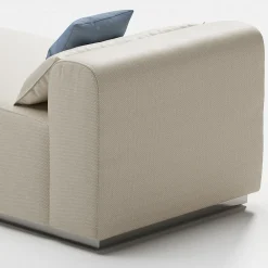 Viadurini in the Garden Gartensofas-Outdoor-Sonnenliege mit Polsterung aus entwässerndem Gummi Made in Italy - Bahias