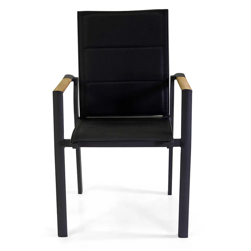 Viadurini in the Garden Gartenstühle Metall-Outdoor-Stuhl aus Aluminium mit doppelschichtigem Textilene - Excursion