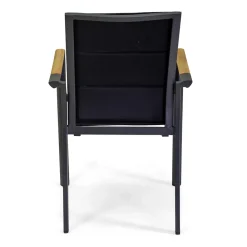 Viadurini in the Garden Gartenstühle Metall-Outdoor-Stuhl aus Aluminium mit doppelschichtigem Textilene - Excursion