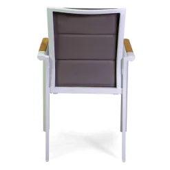 Viadurini in the Garden Gartenstühle Metall-Outdoor-Stuhl aus Aluminium mit doppelschichtigem Textilene - Excursion