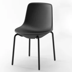 Viadurini in the Garden Gartenstühle Kunststoff-Outdoor-Stuhl aus Polyethylen und Aluminium Made in Italy 2 Stück - Rizia