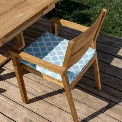 Viadurini in the Garden Gartenstühle Holz-Outdoor-Stuhl mit Armlehnen aus Teakholz - Marie