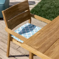 Viadurini in the Garden Gartenstühle Holz-Outdoor-Stuhl mit Armlehnen aus Teakholz - Marie