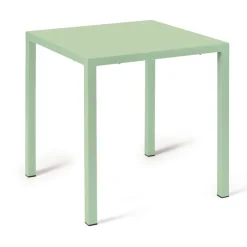 Viadurini in the Garden Gartentische Fest-Outdoor-Tisch mit Gestell aus verzinktem Stahl Made in Italy - Azul