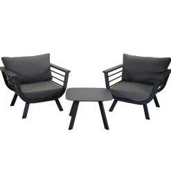 Viadurini in the Garden Garten Lounge Set-Outdoor-Wohnzimmer bestehend aus 2 Sesseln und 1 Couchtisch - Righello