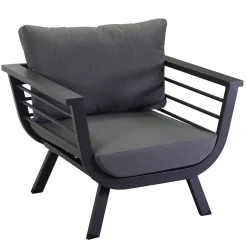 Viadurini in the Garden Garten Lounge Set-Outdoor-Wohnzimmer bestehend aus 2 Sesseln und 1 Couchtisch - Righello