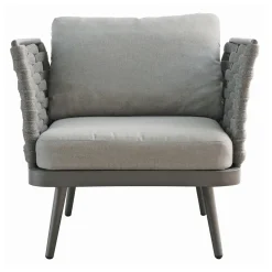 Viadurini in the Garden Garten Lounge Set-Outdoor-Wohnzimmer mit Aluminium-Couchtisch in verschiedenen Farben - Harmony