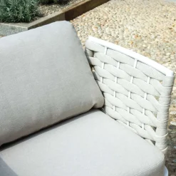 Viadurini in the Garden Garten Lounge Set-Outdoor-Wohnzimmer mit Aluminium-Couchtisch in verschiedenen Farben - Harmony