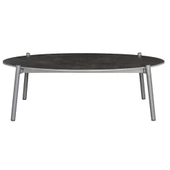 Viadurini in the Garden Garten Lounge Set-Outdoor-Wohnzimmer mit Kissen und abgerundeten Armlehnen - Zenith