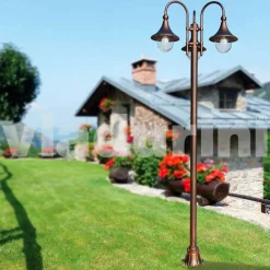 Viadurini Lighting Gartenlampion-Outdoot Aluminium-Druckguss-Laternenpfahl, hergestellt in Italien, Anusca