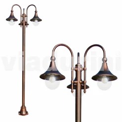 Viadurini Lighting Gartenlampion-Outdoot Aluminium-Druckguss-Laternenpfahl, hergestellt in Italien, Anusca