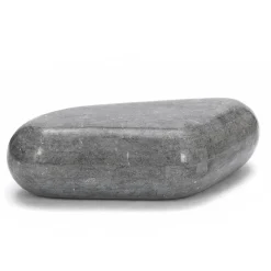 Viadurini Living Couchtische Aus Stein-Ovaler Couchtisch aus modernem Fossilstein – Avenue