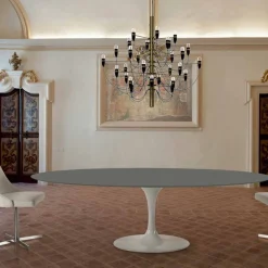 Viadurini Living Esstisch Oval|Esstische-Ovaler Esstisch mit luxuriöser, in Italien hergestellter Fenix-Platte – Dollars