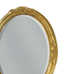 Viadurini Classic Wandspiegel-Ovaler Spiegel mit geschliffenem Spiegel, hergestellt in Italien – Avus
