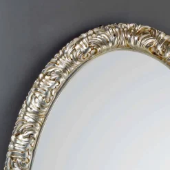 Viadurini Classic Standspiegel|Wandspiegel-Ovaler Stand und Wandspiegel Altsilber 114x190 Life