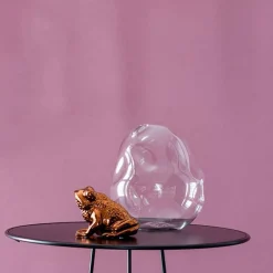 Viadurini Living Deko Vasen-Paar dekorative Vasen aus transparentem mundgeblasenem Glas, Made in Italy - Pedro