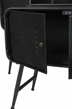 Viadurini Living Sideboards-Paar Sideboards im Industriestil für Wohnzimmer Vintage-Design aus Eisen - Cuna