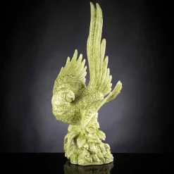 Viadurini Living Deko Artikel Und Wohnaccessoires-Papageienförmige Keramikstatue Handgefertigt in Italien - Pagallo