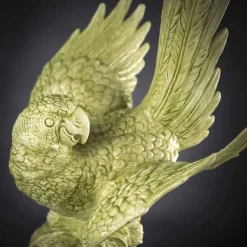 Viadurini Living Deko Artikel Und Wohnaccessoires-Papageienförmige Keramikstatue Handgefertigt in Italien - Pagallo