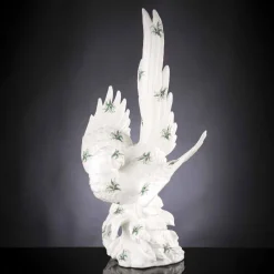 Viadurini Living Deko Artikel Und Wohnaccessoires-Papageienförmige Keramikstatue Handgefertigt in Italien - Pagallo