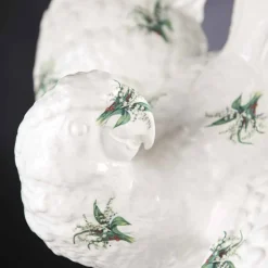 Viadurini Living Deko Artikel Und Wohnaccessoires-Papageienförmige Keramikstatue Handgefertigt in Italien - Pagallo