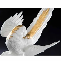 Viadurini Living Deko Artikel Und Wohnaccessoires-Papageienförmige Keramikstatue Handgefertigt in Italien - Pagallo