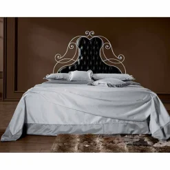 Viadurini Night Design Maßgeschneiderte Möbel|Schmiedeeisen Doppelbetten-Paride Doppelbett aus Schmiedeeisen in Design