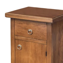 Viadurini Classic Tv-Möbel-Patinierter Telefonschrank aus Walnussholz, hergestellt in Italien – Atunis