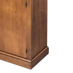 Viadurini Classic Tv-Möbel-Patinierter Telefonschrank aus Walnussholz, hergestellt in Italien – Atunis