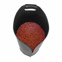 Firestyle Pelletkorb-Pelletkorb aus Leder 15 kg Sapel Design