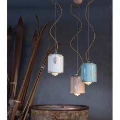 Ferroluce Pendelleuchten Vintage-Pendellampe im Vintage Design von