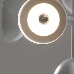 Viadurini Lighting Designer Pendelleuchten-Pendelleuchte 9 Lichter Design in Weiß oder Schwarz Aluminium - Celio