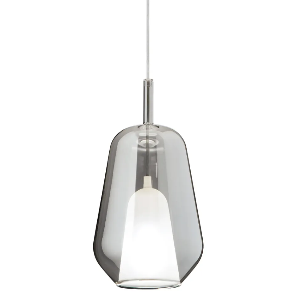 Viadurini Lighting Moderne Pendelleuchten-Pendelleuchte aus Glas und transparentem Draht Made in Italy - Trilly