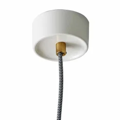 Viadurini Lighting Moderne Pendelleuchten-Pendelleuchte aus Holz und Keramik in Italien, Asien