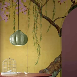 Ferroluce Moderne Pendelleuchten-Pendelleuchte aus Keramik in 2 Ausführungen, hergestellt in Italien – Afoxe