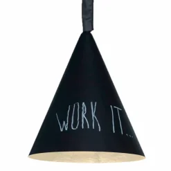 In-es.artdesign Moderne Pendelleuchten-Pendelleuchte aus Kunstharz Jazz Modern Blackboard