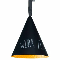 In-es.artdesign Moderne Pendelleuchten-Pendelleuchte aus Kunstharz Jazz Modern Blackboard