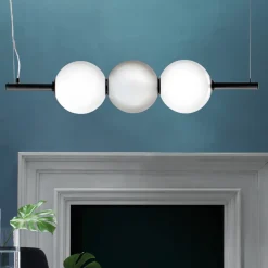 Viadurini Vetro di Venezia Murano Lampen|Moderne Pendelleuchten-Pendelleuchte aus mundgeblasenem Venedig Glas 95 cm - Jupiter