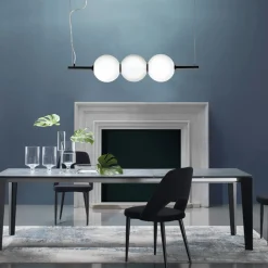 Viadurini Vetro di Venezia Murano Lampen|Moderne Pendelleuchten-Pendelleuchte aus mundgeblasenem Venedig Glas 95 cm - Jupiter