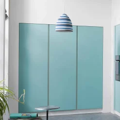 In-es.artdesign Moderne Pendelleuchten-Pendelleuchte aus Nebulit und Wolle In.es.artdesign Flower Stripe