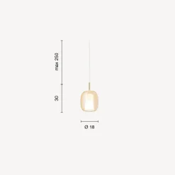 Viadurini Lighting Moderne Pendelleuchten-Pendelleuchte aus Satin und farbigem Glas Made in Italy - Trilly