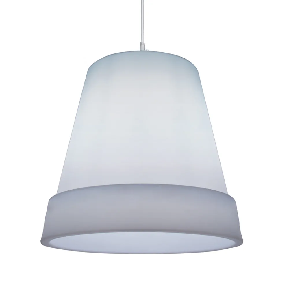 Viadurini Lighting Moderne Pendelleuchten-Pendelleuchte aus weißem Polyethylen Made in Italy - Minervo