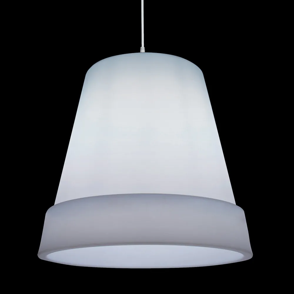 Viadurini Lighting Moderne Pendelleuchten-Pendelleuchte aus weißem Polyethylen Made in Italy - Minervo