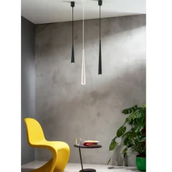 Viadurini Lighting Designer Pendelleuchten-Pendelleuchte aus weißem, schwarzem oder goldenem Metall 2 Größen - Girotondo