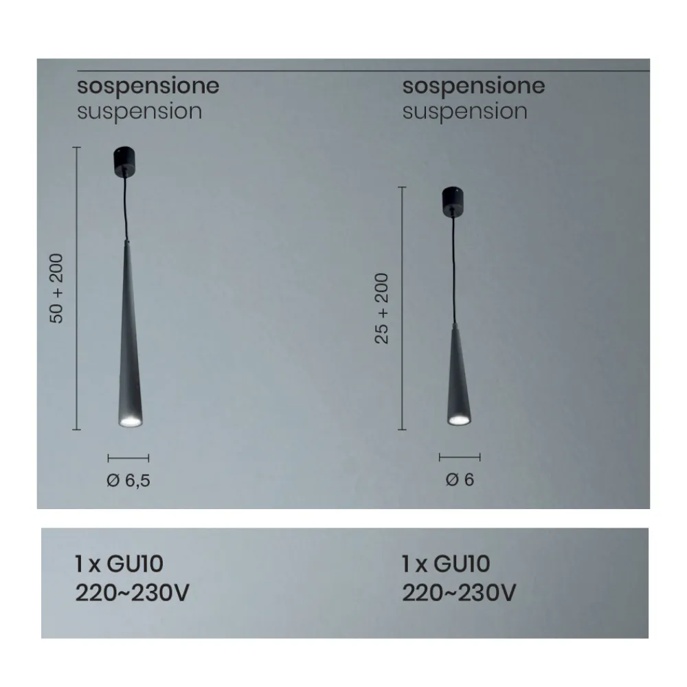 Viadurini Lighting Designer Pendelleuchten-Pendelleuchte aus weißem, schwarzem oder goldenem Metall 2 Größen - Girotondo