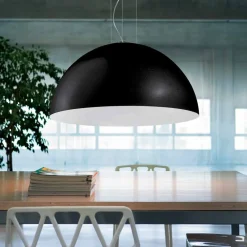 Viadurini Lighting Moderne Pendelleuchten-Pendelleuchte bicolor Stahl 60 x H 30x L.cavo100 cm Tara